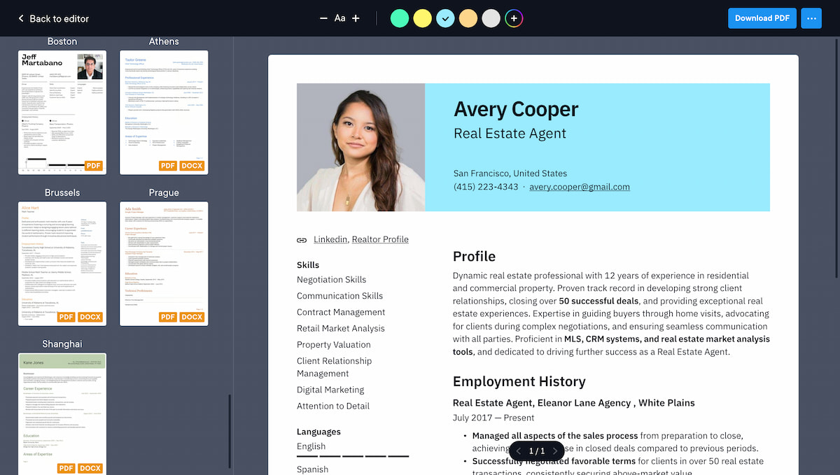 Picking ATS Resume Template Picking ATS Resume Template
