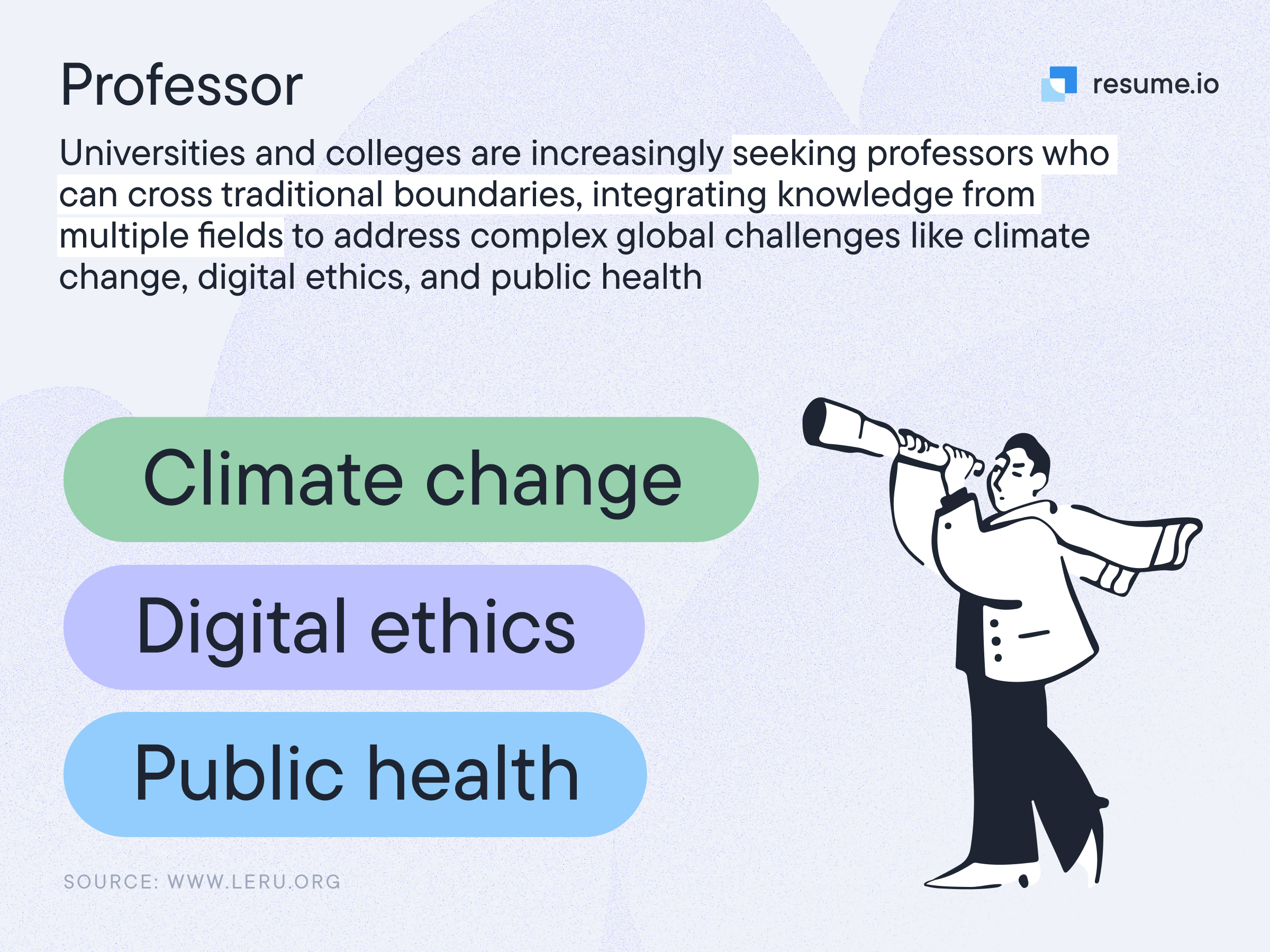 Image showing that universities are seeking professors who can cross traditional boundaries Image showing that universities are seeking professors who can cross traditional boundaries
