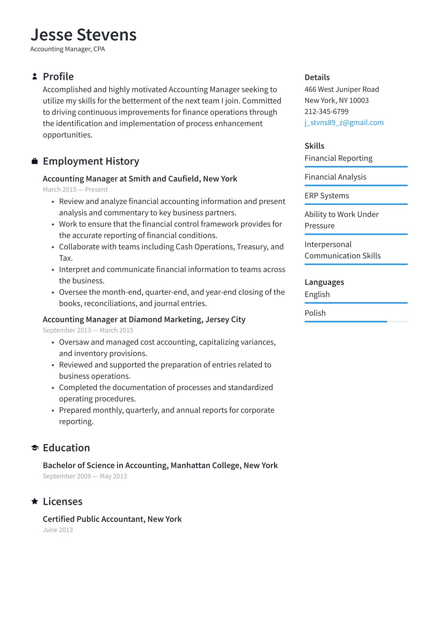 Mid-career Accounting and Finance Translation missing: en.examples.cover_letter_example
