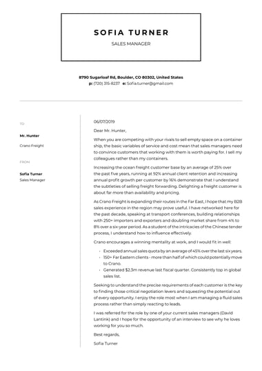 Google docs cover letter template Industrial