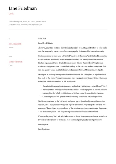 Google docs cover letter template Elegant