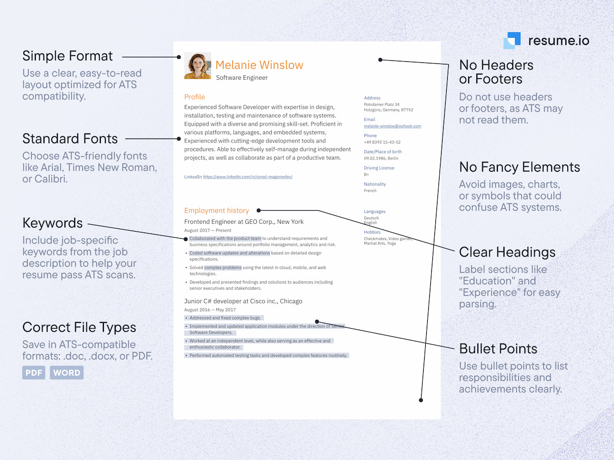 ats resume optimization best practice ats resume optimization best practice