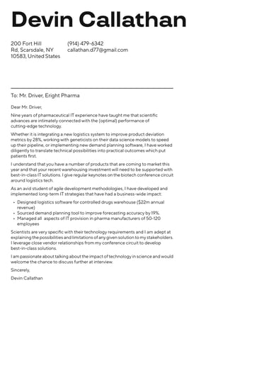 Google docs cover letter template Executive