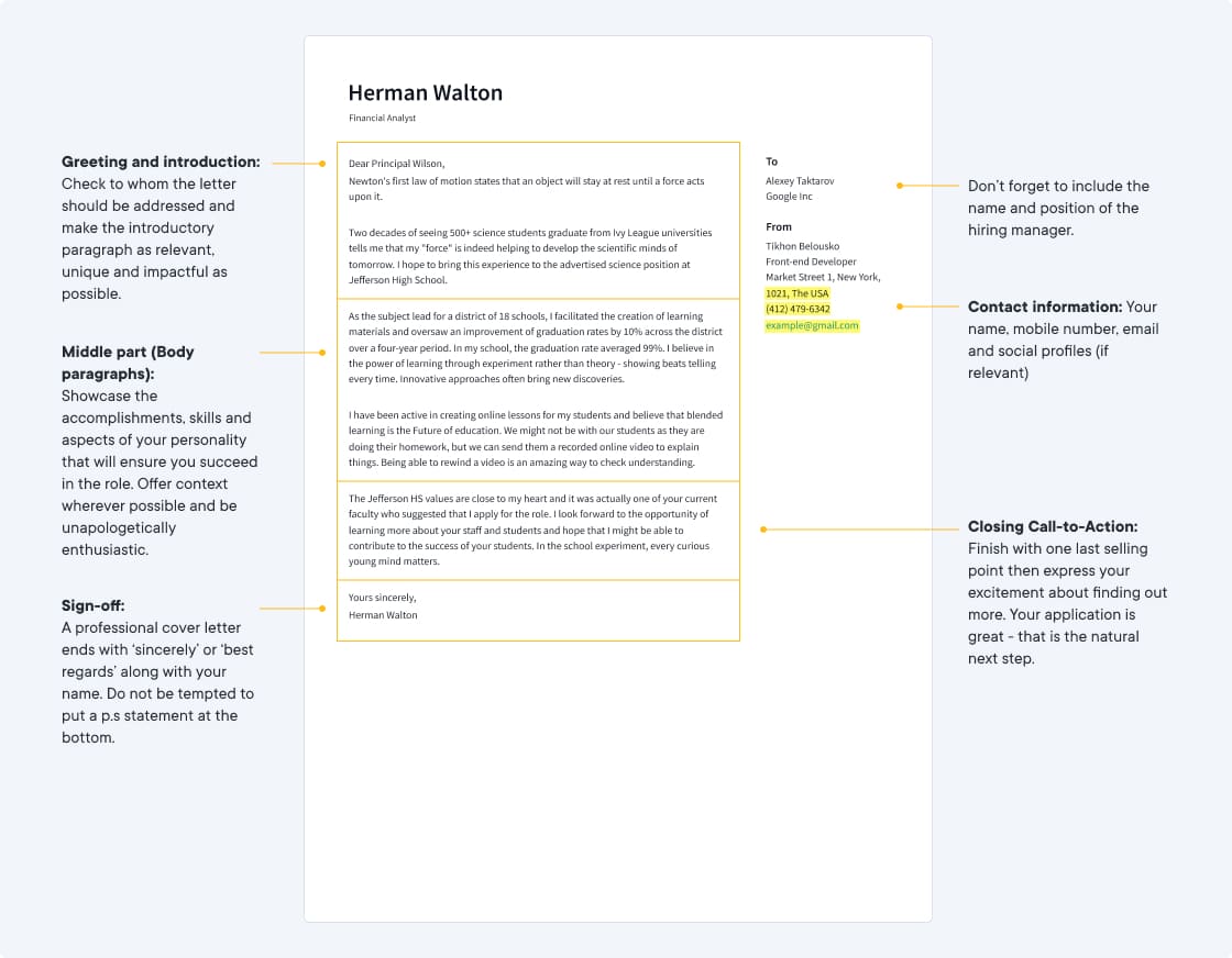 cover letter example structure UK cover letter example structure UK