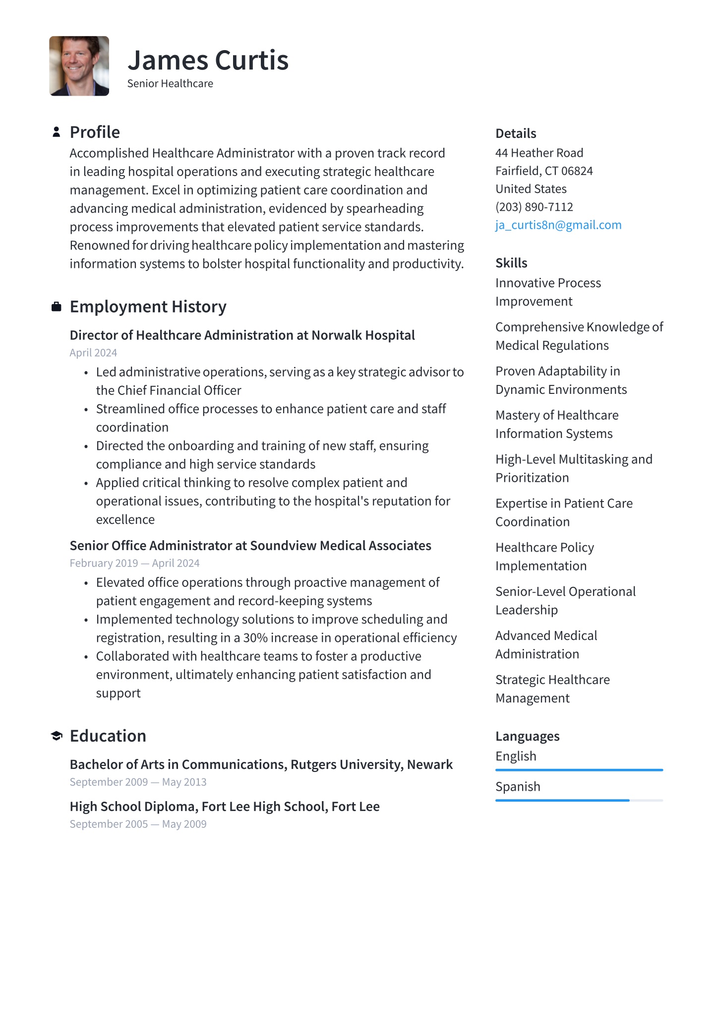 Senior-level Healthcare Translation missing: en.examples.cover_letter_example