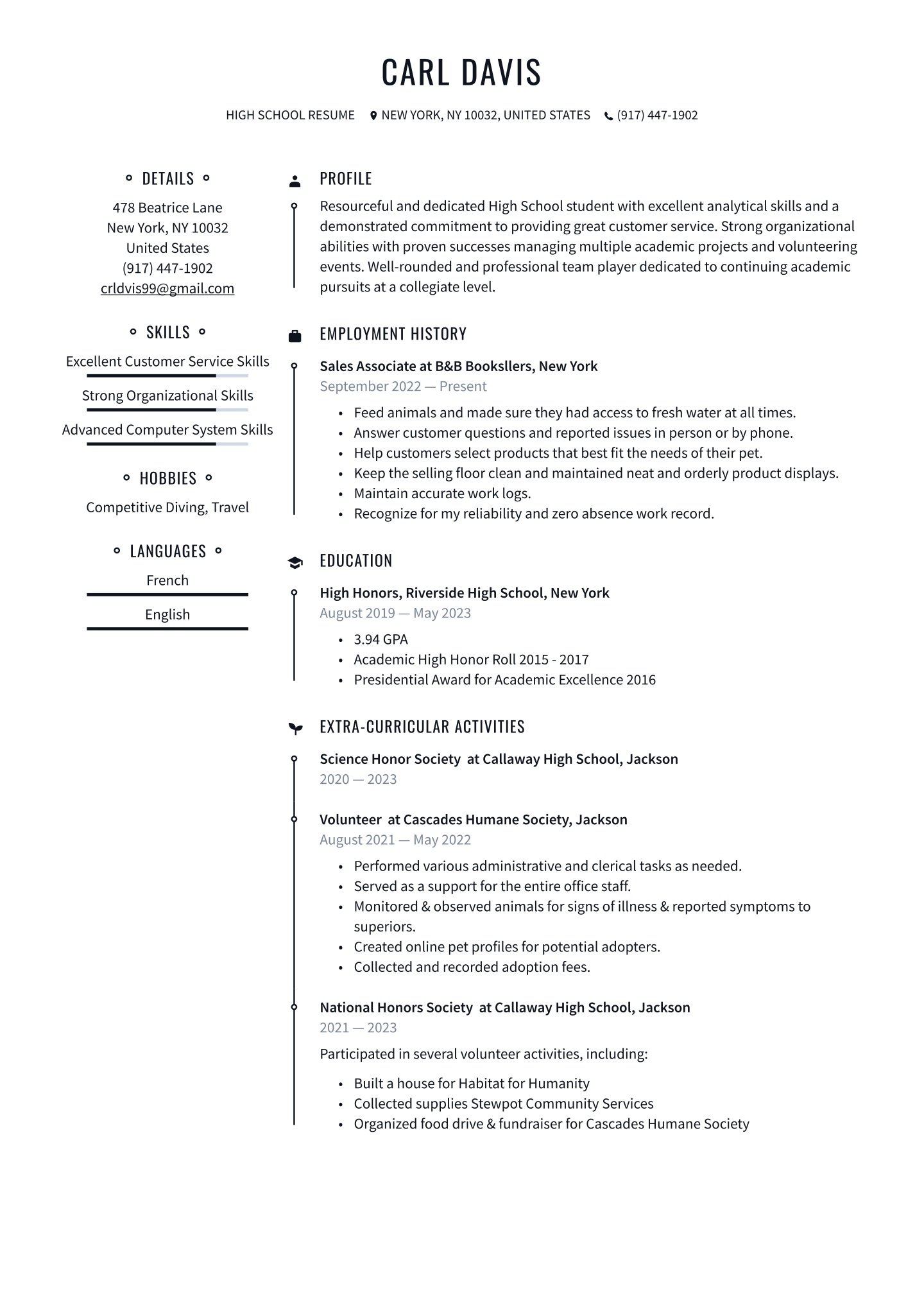 Mid-career High School Student Translation missing: en.examples.cover_letter_example