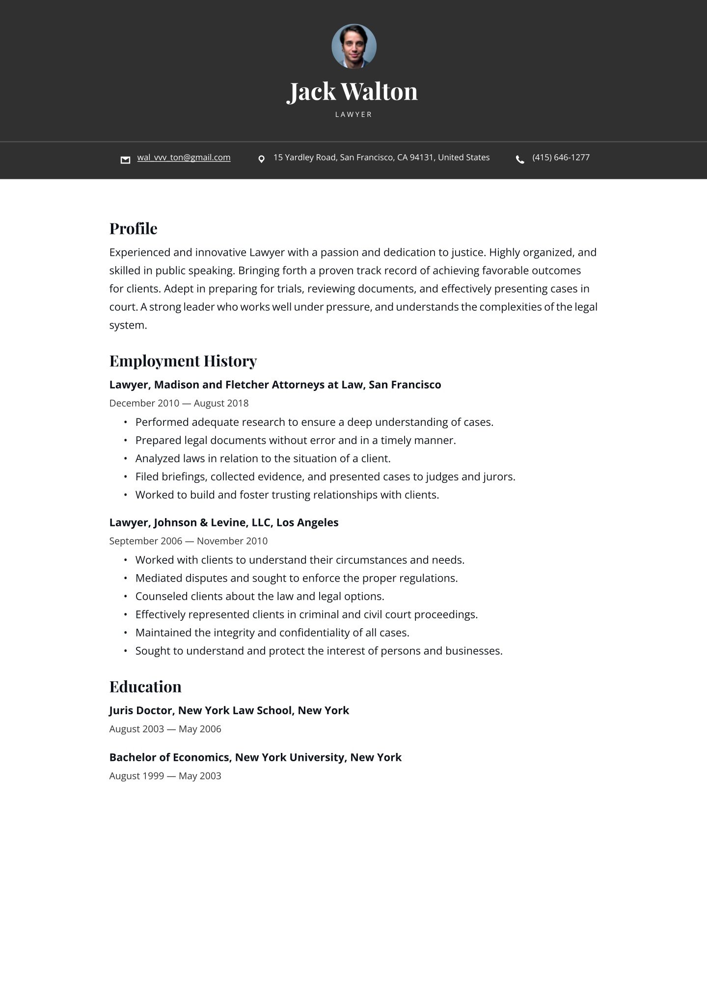 Mid-career Lawyer Translation missing: en.examples.cover_letter_example
