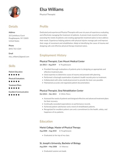 Professional resume template Harmonized