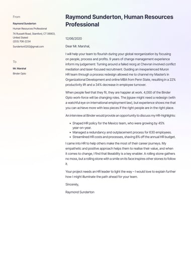 Google docs cover letter template Pastel