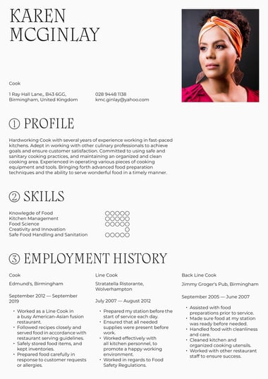 Professional CV template Calligraphic